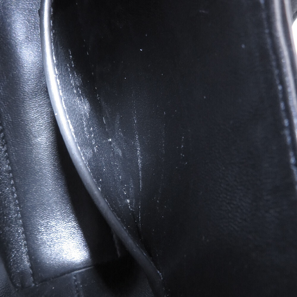 Saint Laurent Paris Shoulder Bag Hobo Patent Vernis Leather Black - Picture 10 of 12